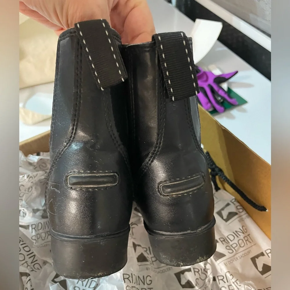 Riding Sport Kids Black Boots